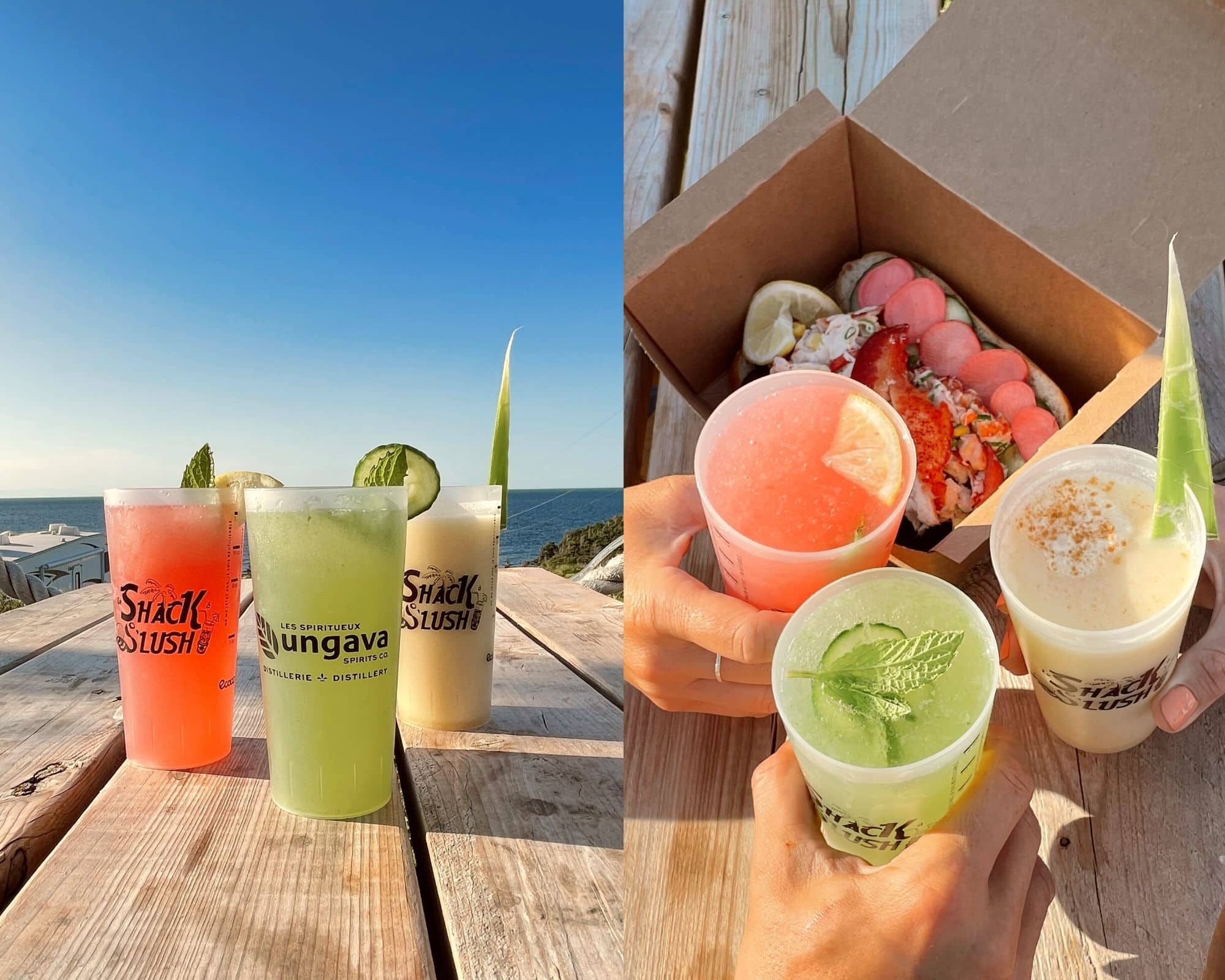 Un premier shack à slush tiki en Gaspésie 