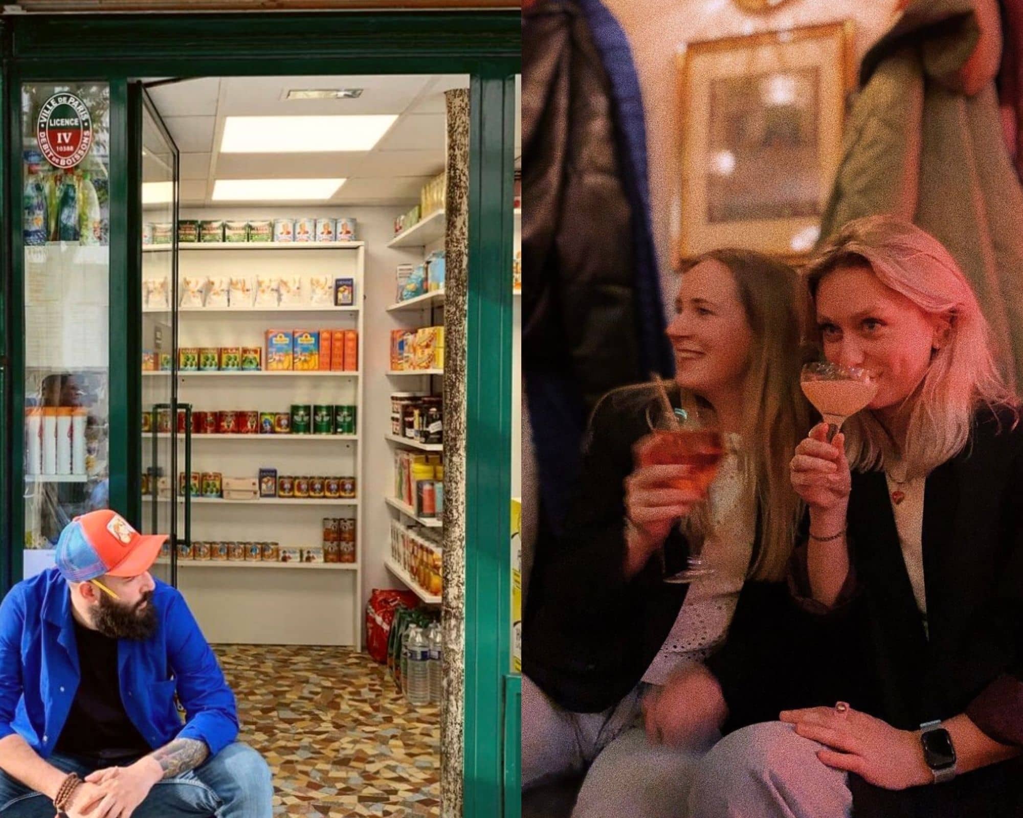 Un bar caché derrière une épicerie de Paris 