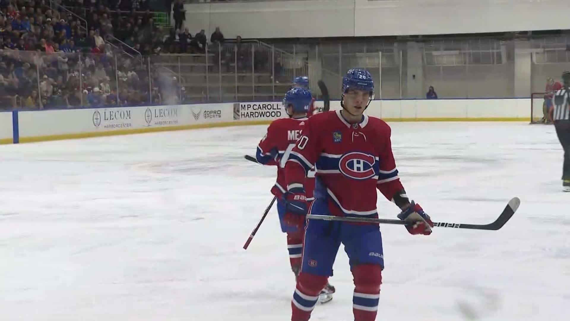 Juraj Slafkovsky : sa &laquo;m&acirc;choire carr&eacute;e&raquo; fait jaser