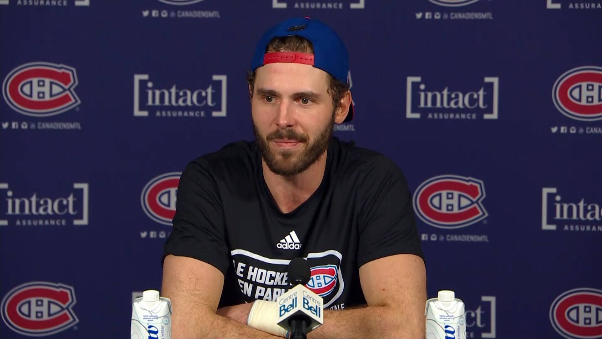 &laquo;Il y a eu plusieurs journ&eacute;es sombres&raquo; -Joel Edmundson