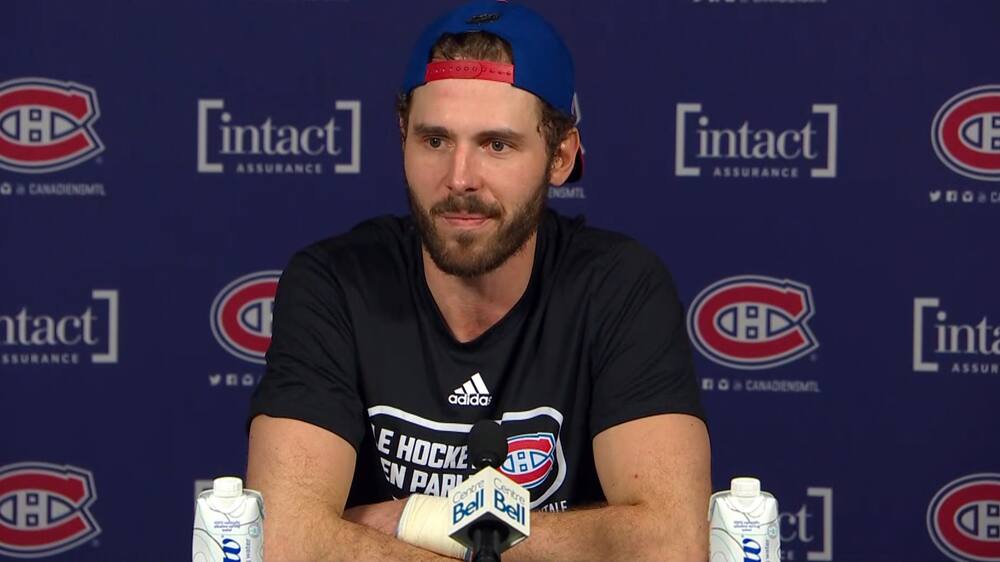 «Il y a eu plusieurs journées sombres» -Joel Edmundson