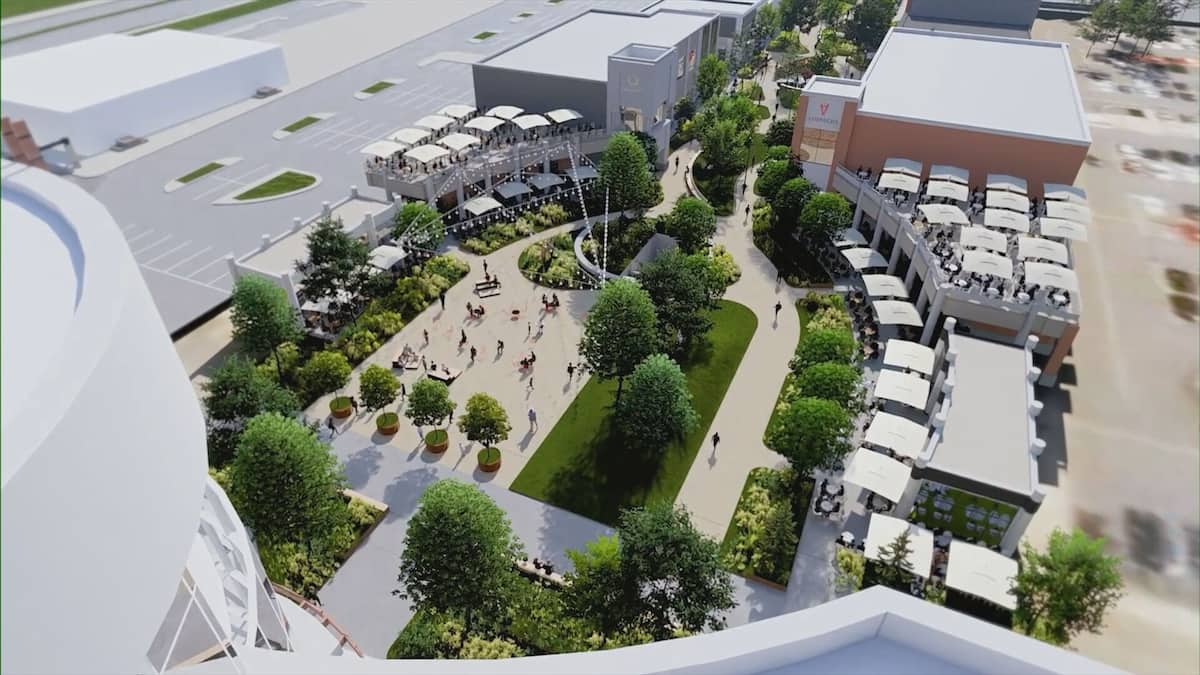 Un espace vert, 100% piéton: le DIX30 se réinvente