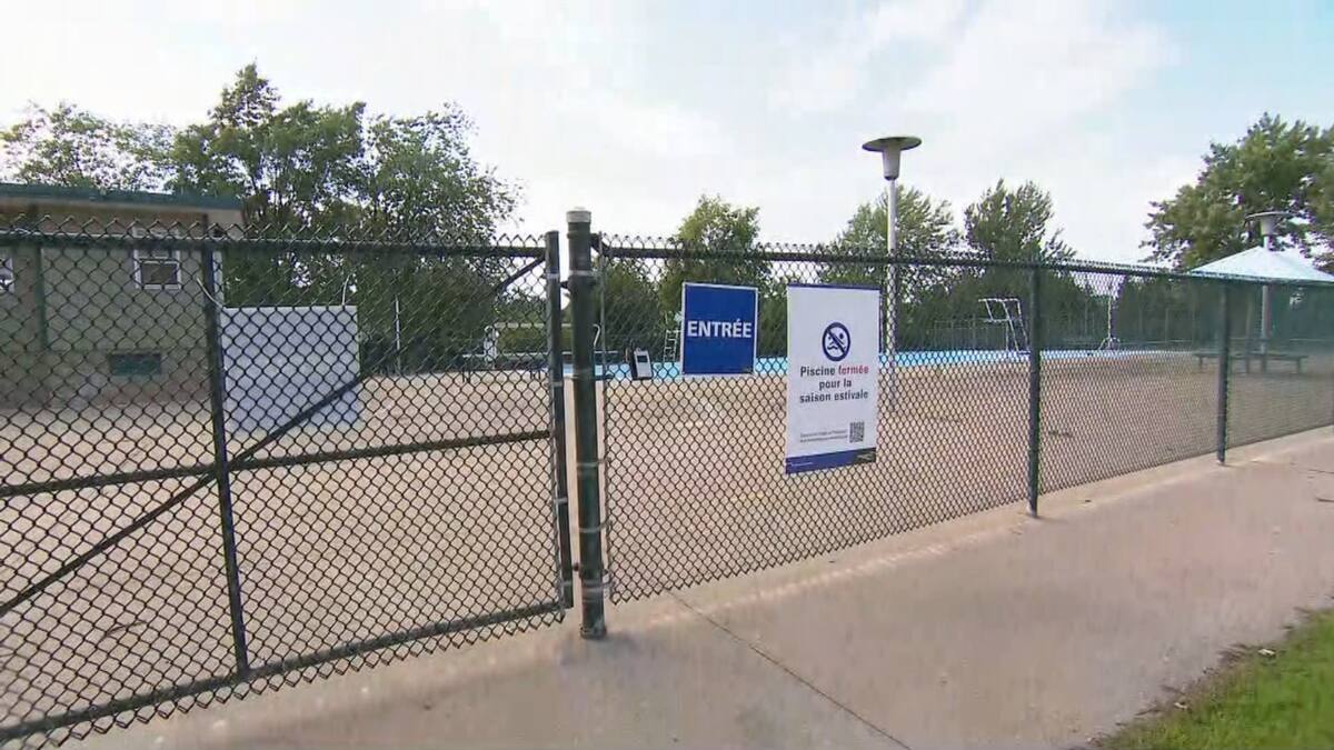 Des piscines fermées en plein vague de chaleur à Longueuil