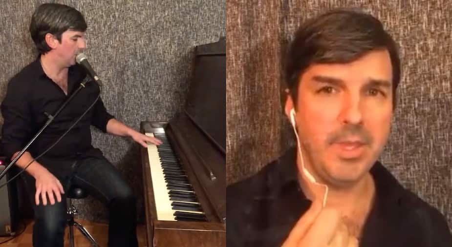 Image principale de l'article Damien Robitaille reprend une chanson explicite