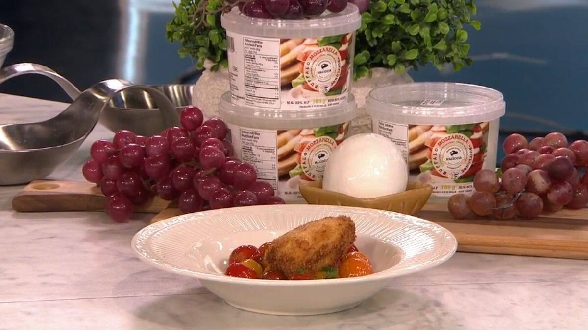 RECETTE : Croquettes de mozzarella di Bufala