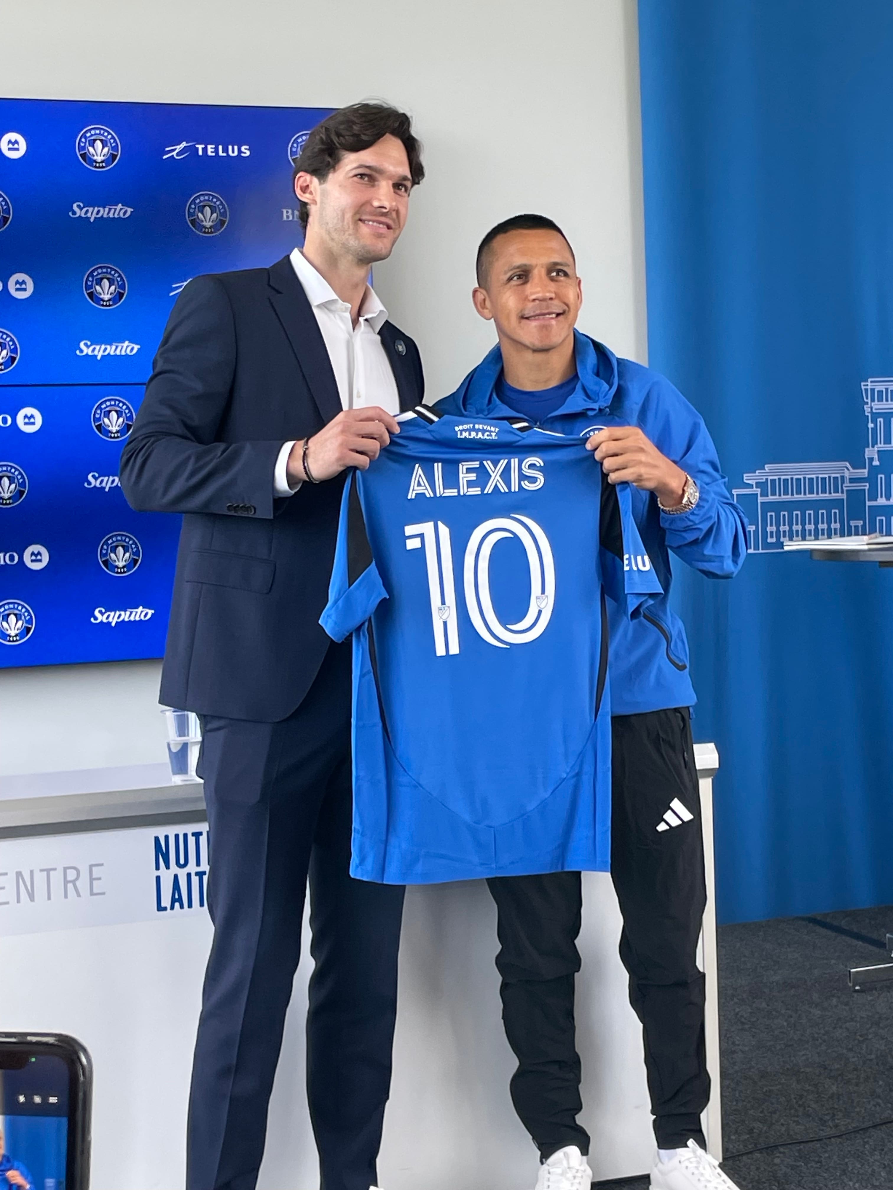 Pas difficile à convaincre : Alexis Sanchez explique pourquoi il a choisi Montréal