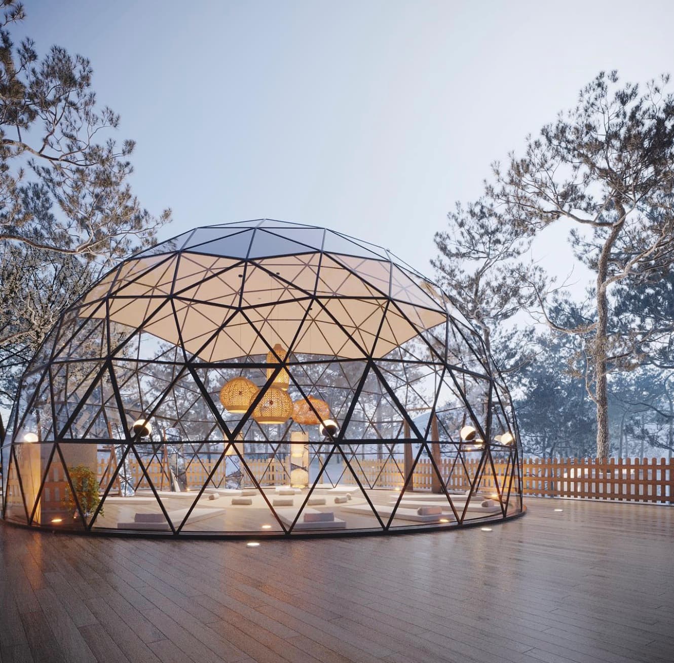 Un dôme de yoga en nature verra bientôt le jour 