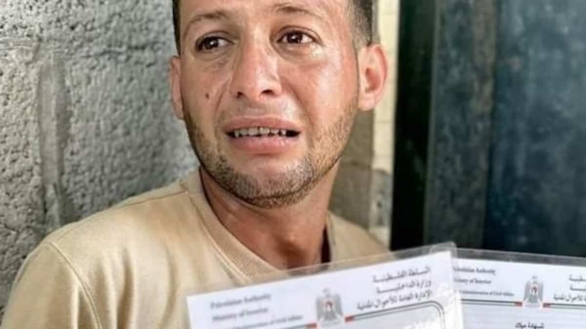 Guerre Israël-Hamas: ses jumeaux de quatre jours tués pendant qu’il déclarait leur naissance