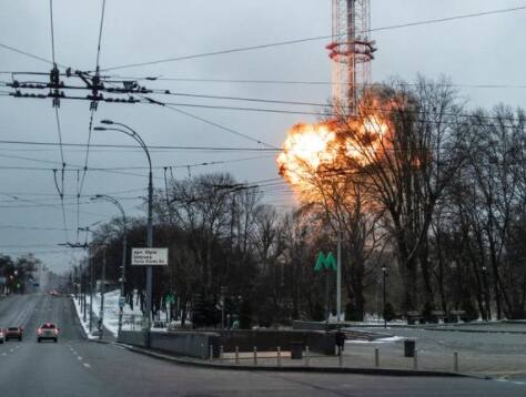 Cinq morts dans la frappe russe contre la tour de t&eacute;l&eacute;vision &agrave; Kiev