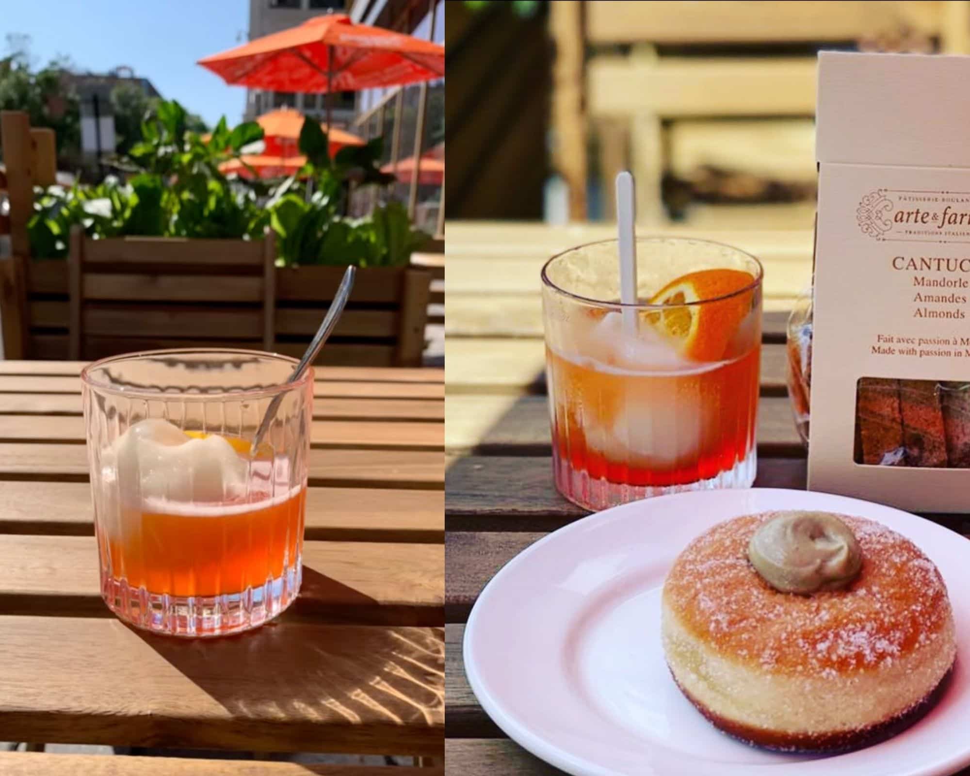 Un Spritz Affogato à cette boulangerie de MTL