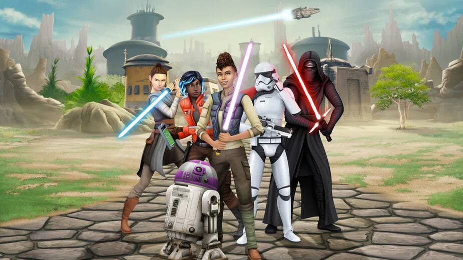 Image principale de l'article Sims 4: Journey to Batuu est sorti
