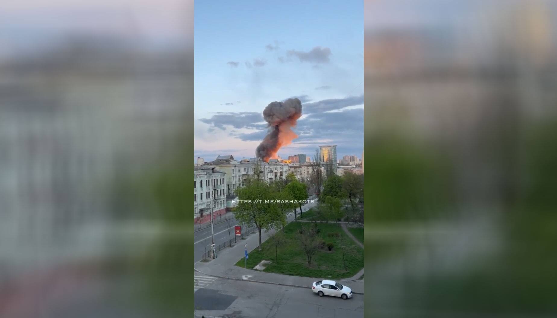 Bombardements &agrave; Ky&iuml;v lors de la visite du secr&eacute;taire g&eacute;n&eacute;ral de l'ONU