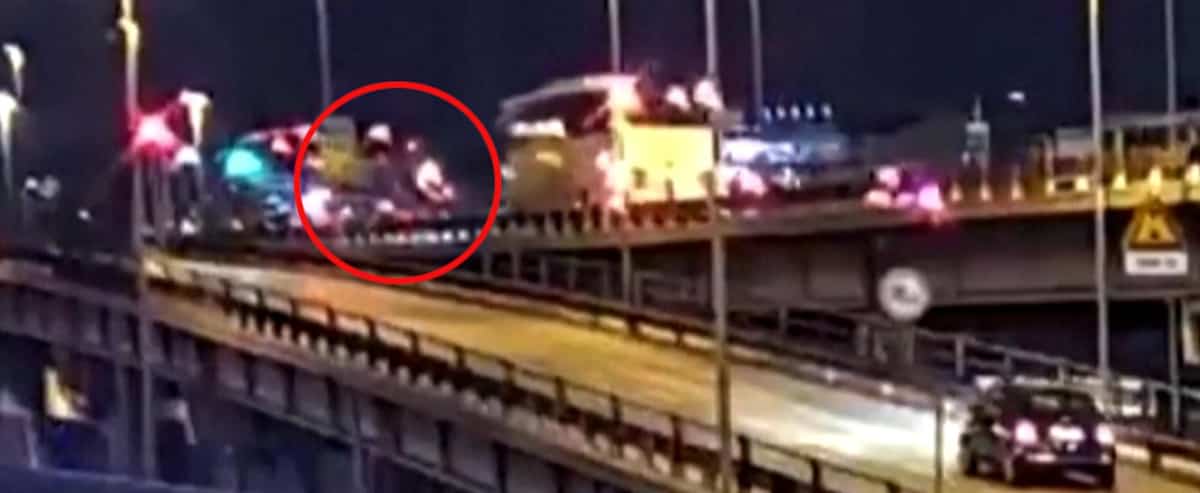 À VOIR | Le grave accident de Venise capté par une caméra de surveillance