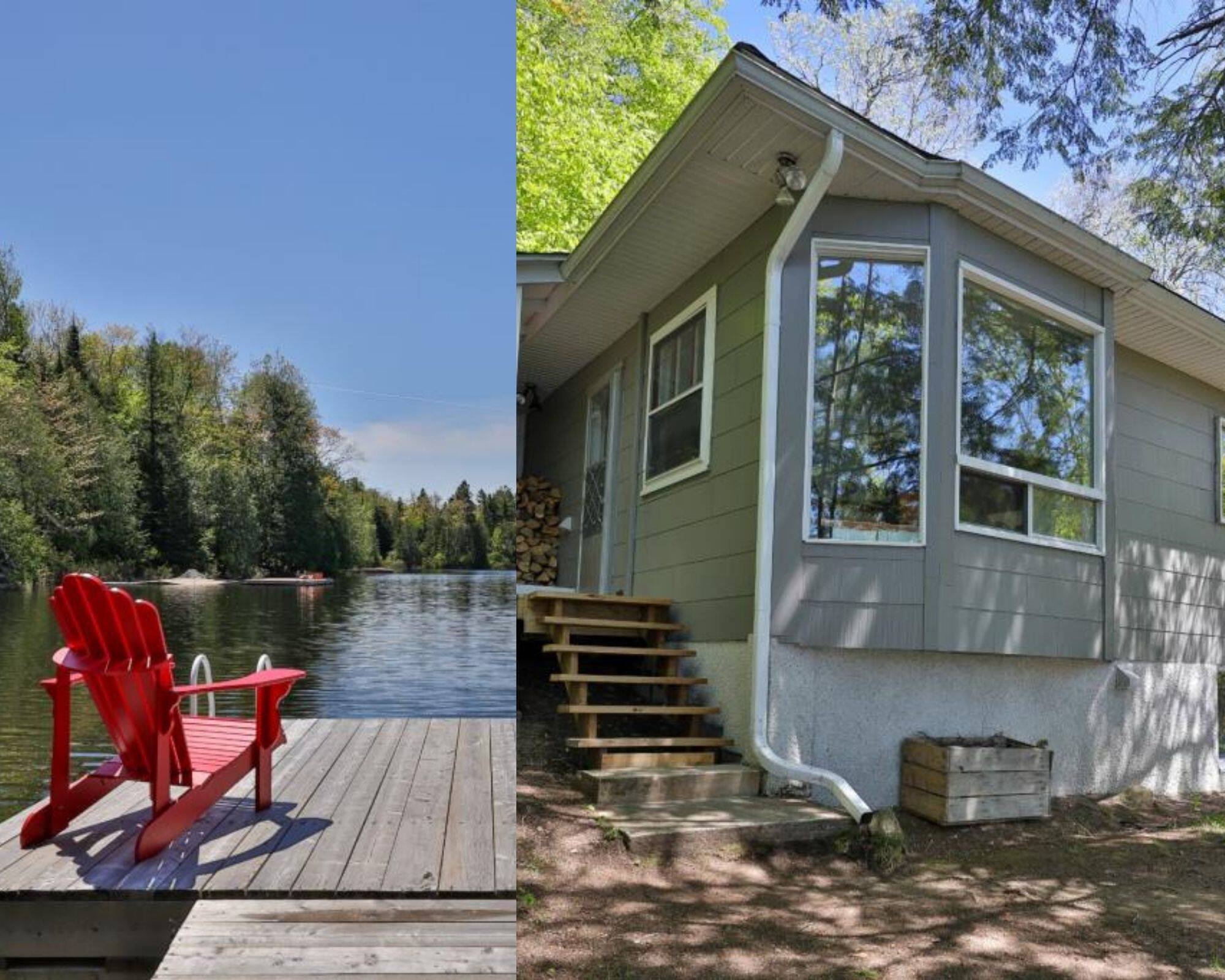 Un chalet sur le lac en Cœur à vendre à 499 000$