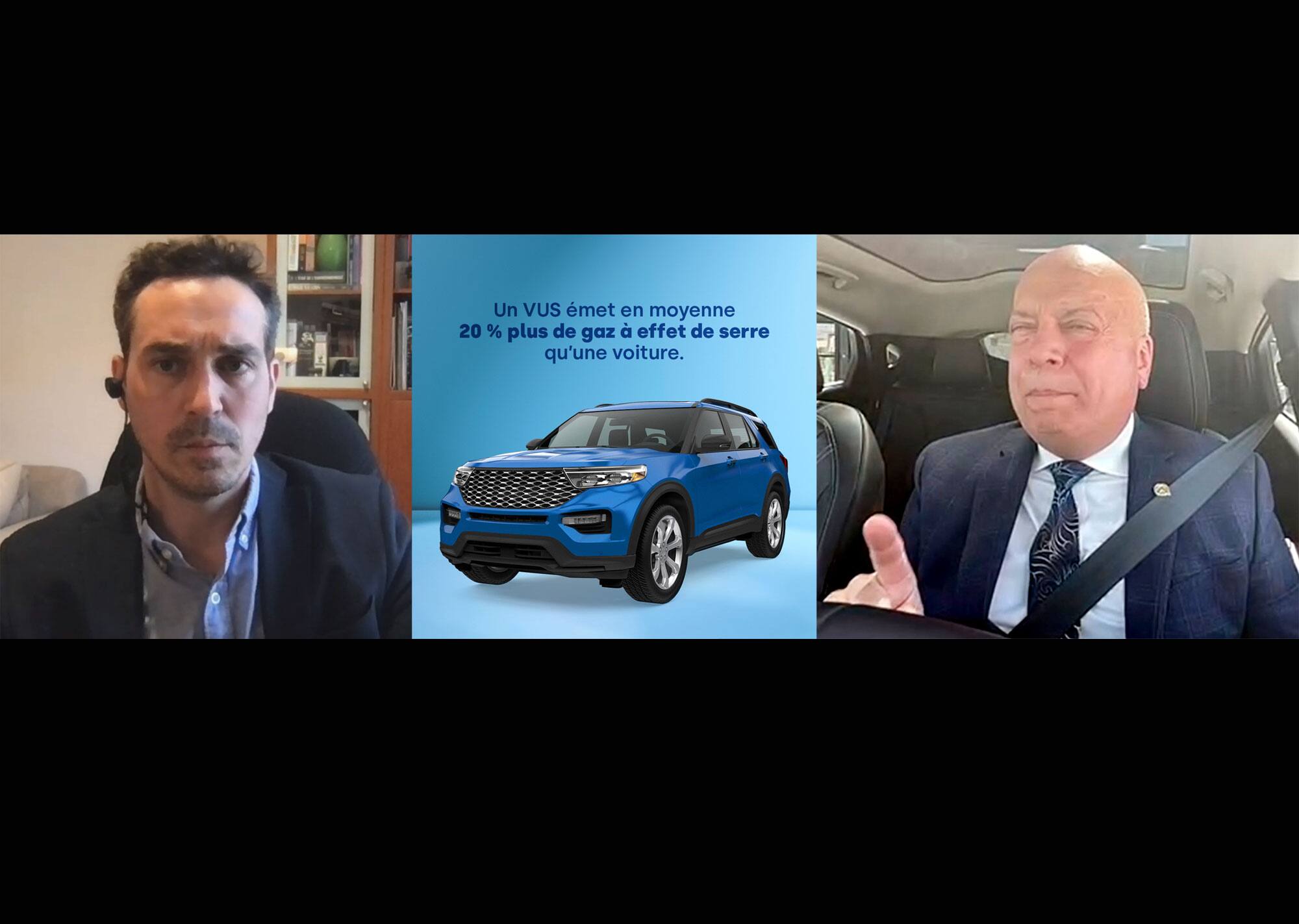 La campagne anti-VUS d'&Eacute;quiterre choque les concessionnaires