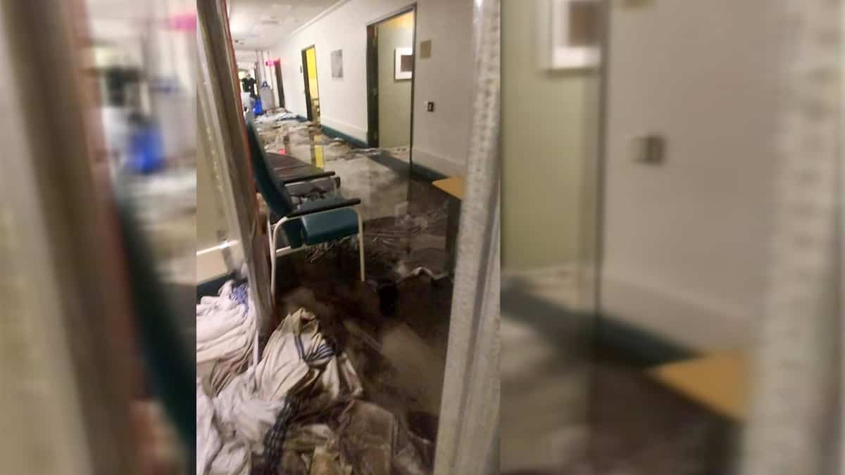 Une patiente provoque une inondation majeure à la Cité-de-la-Santé