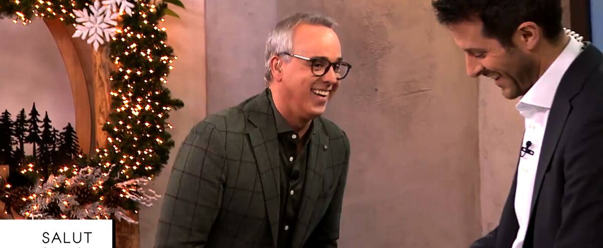 EN VIDÉO | Surprise de taille pour Gino Chouinard pendant «Salut Bonjour»