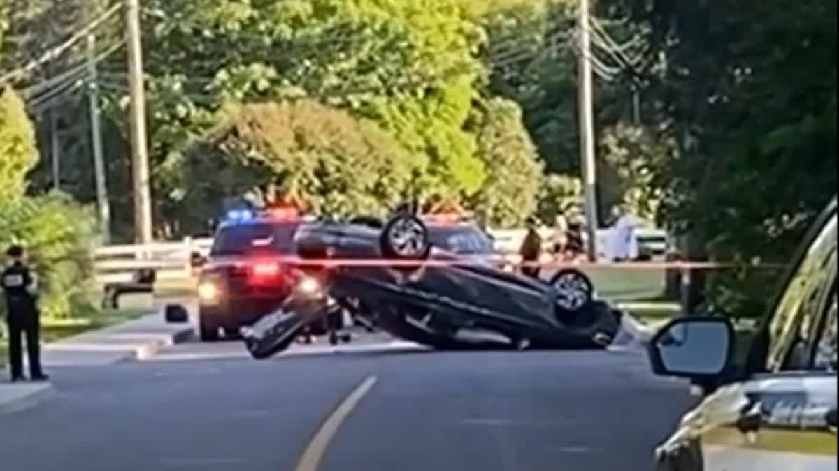 Poursuite policière à Prévost: un conducteur présumément drogué arrêté