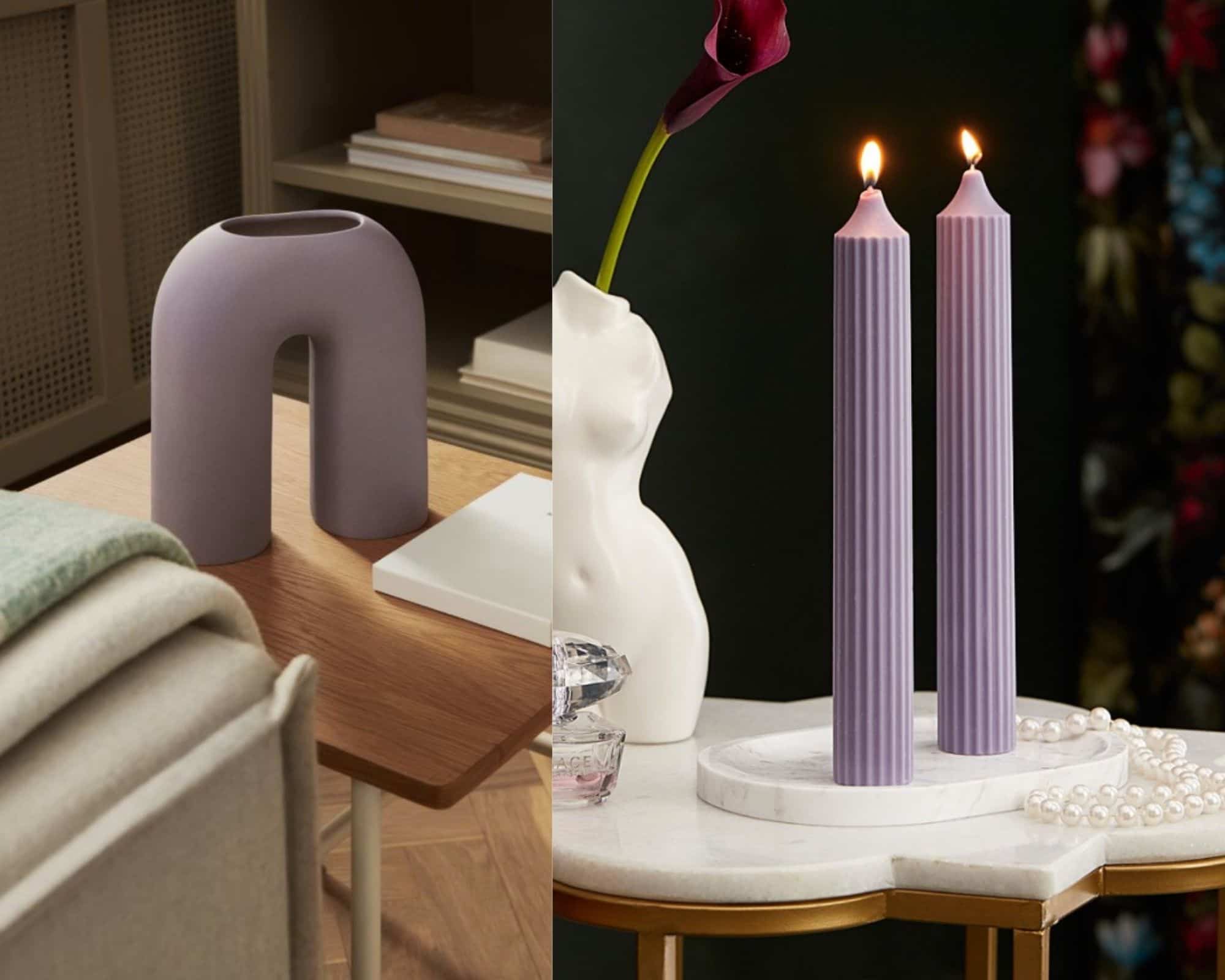 18 items de couleur lavande pour décorer 