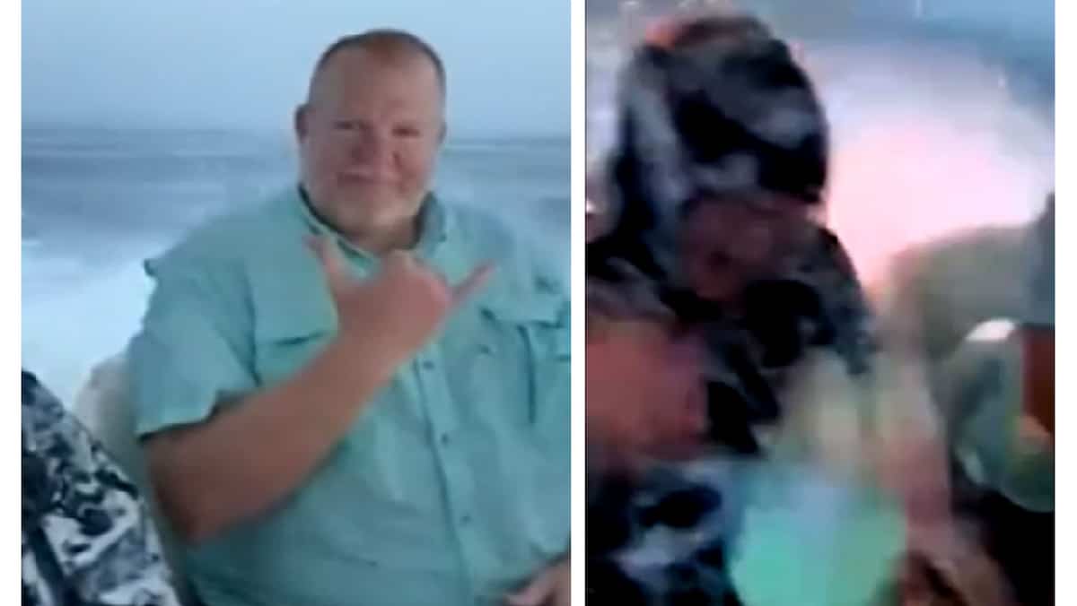 EN VIDÉO | Coincés en mer après un éclair sur leur bateau