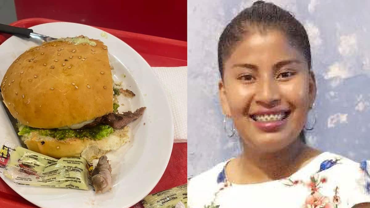 Elle croque un doigt humain caché dans un hamburger