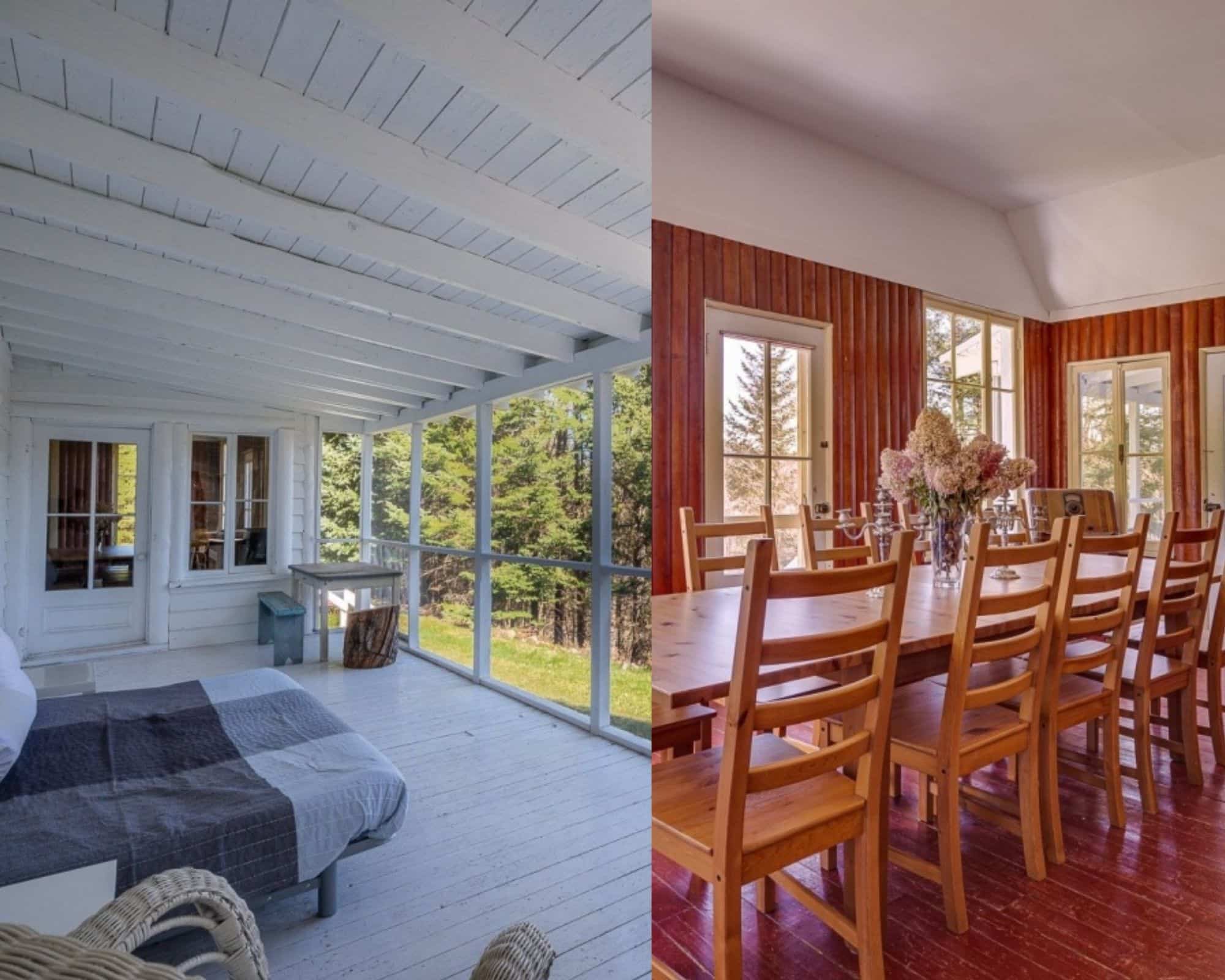 Deux maisons et trois chalets pour 449 000$