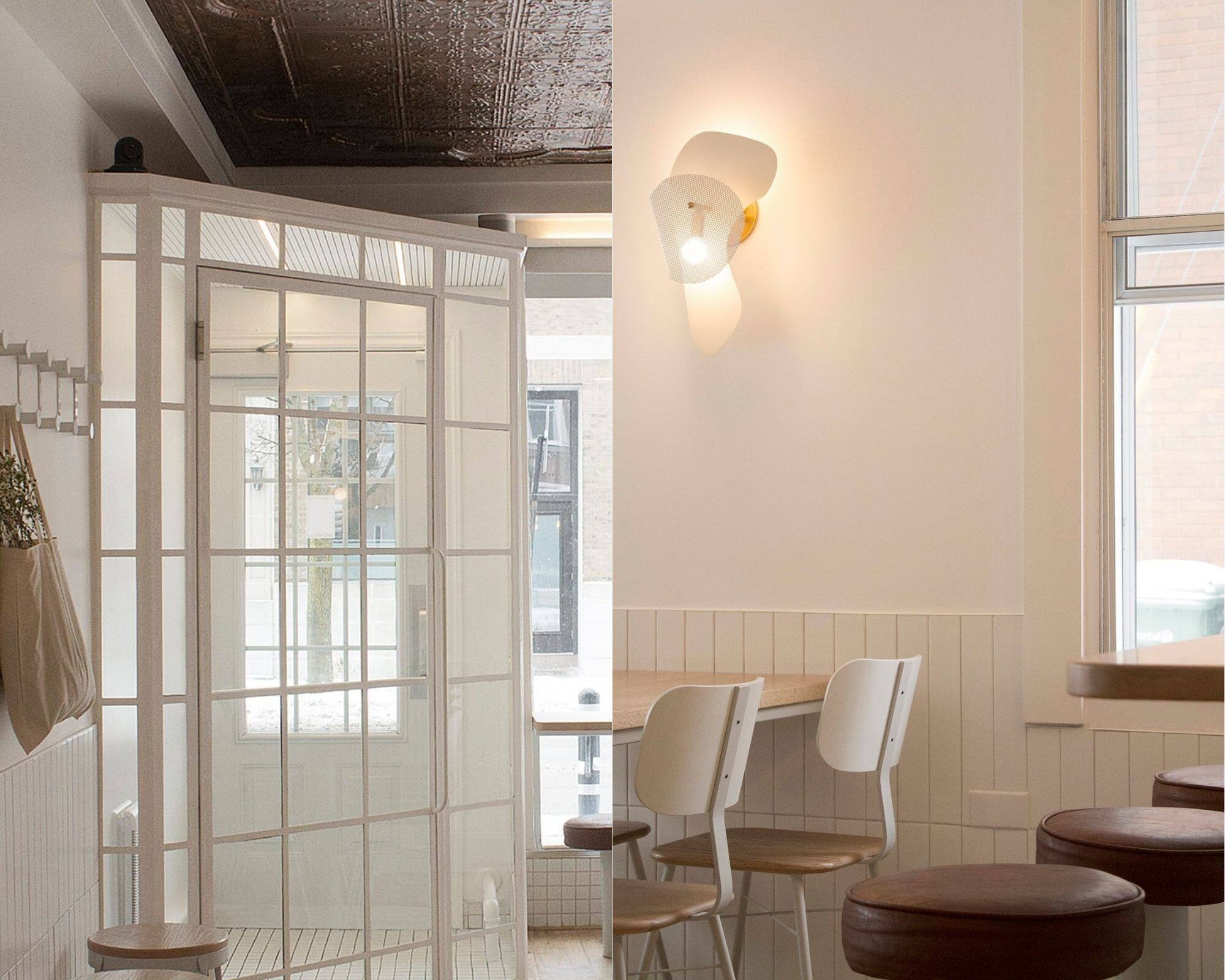 Alphabet signe le décor du resto Toasteur Villeray