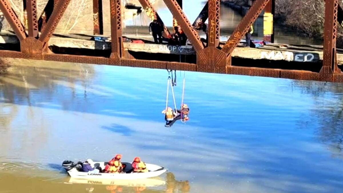 Secourue contre son gré par des dizaines de pompiers