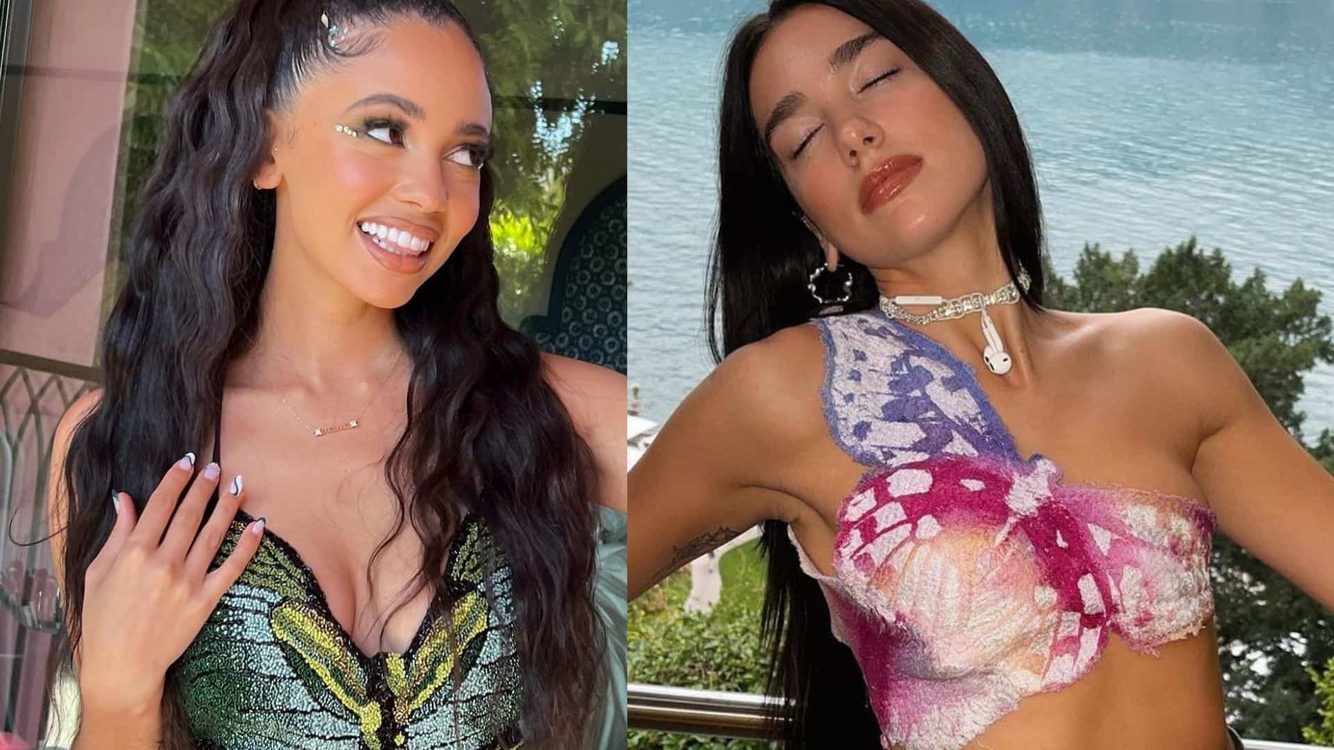 Le crop top papillon est la tendance Y2K de l’été