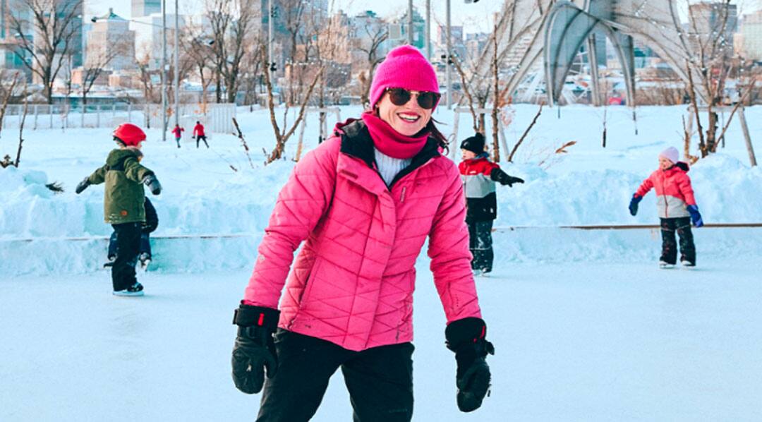 Montr&eacute;al: un sentier des patineurs au parc Jean-Drapeau