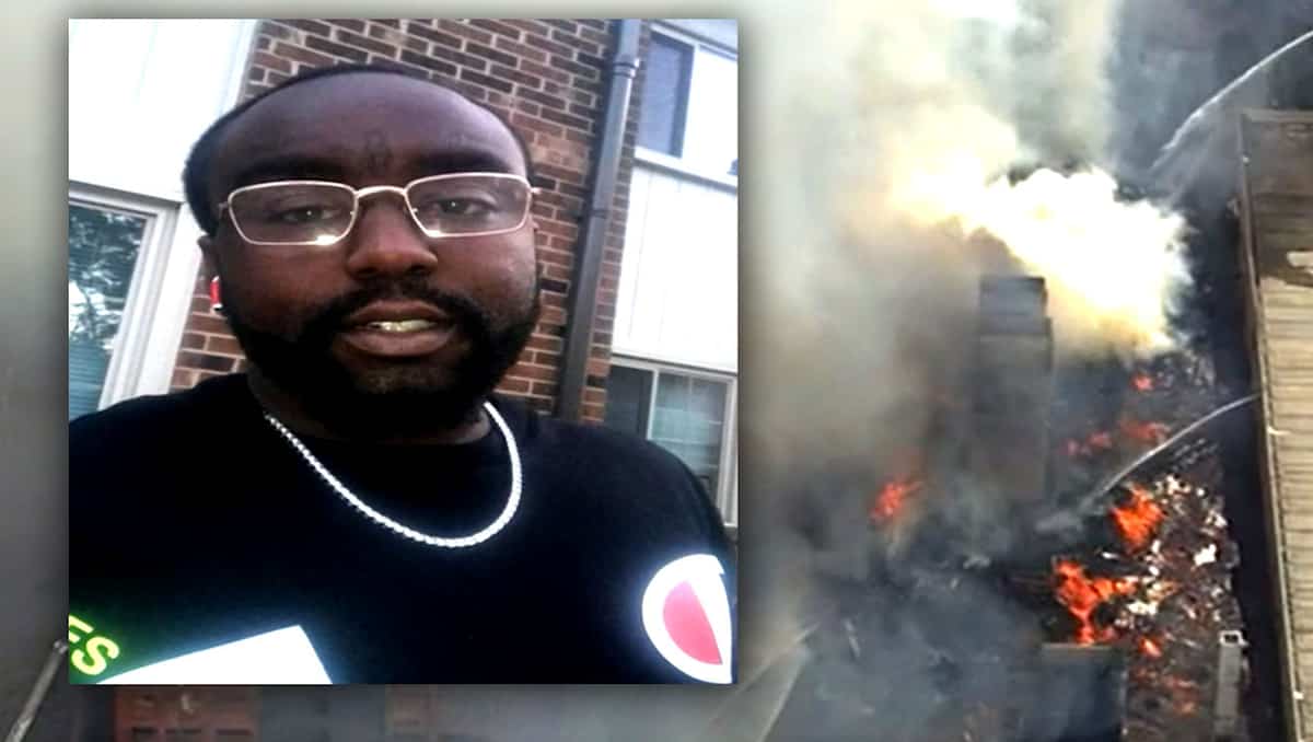 Fire at a construction site: Posted live on Facebook before dying Fire at a construction site: Posted live on Facebook before dying
