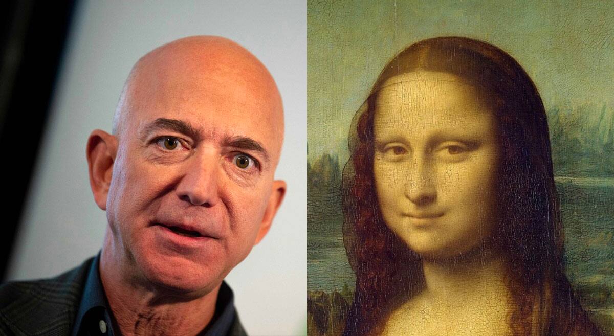 Des gens veulent que Jeff Bezos achète et mange La Joconde - Vimarsana News