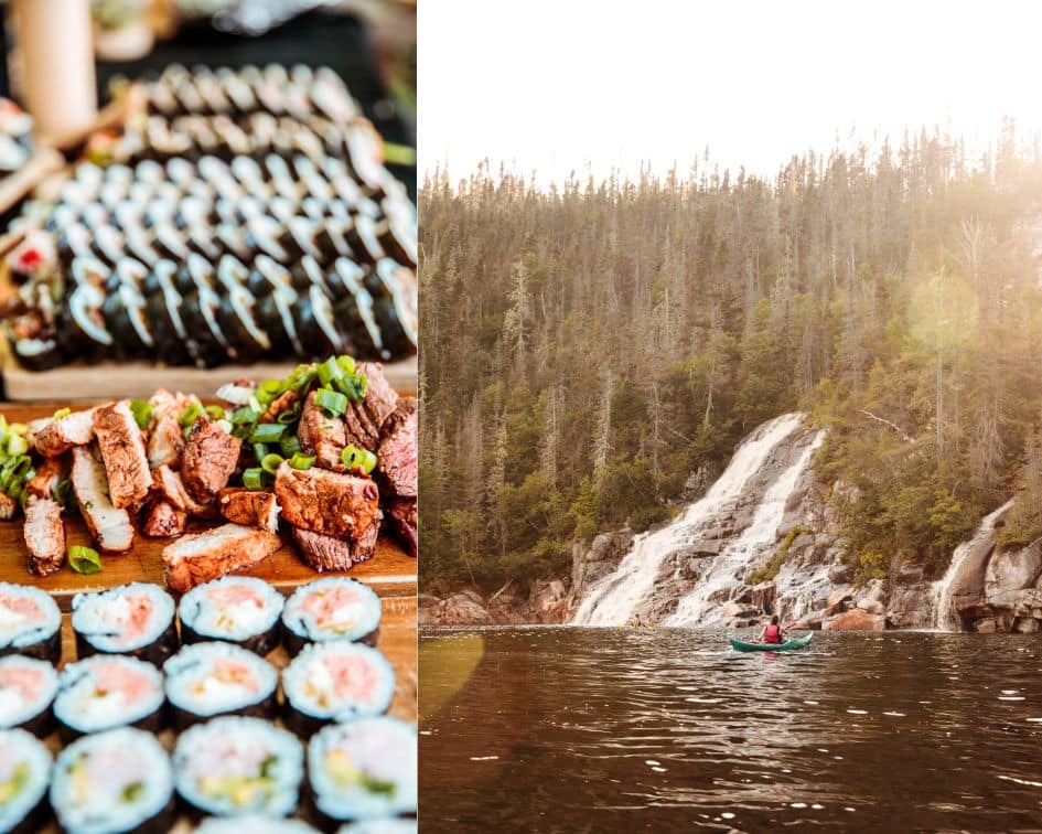 Des soirées sushis et kayak sur la Côte-Nord 
