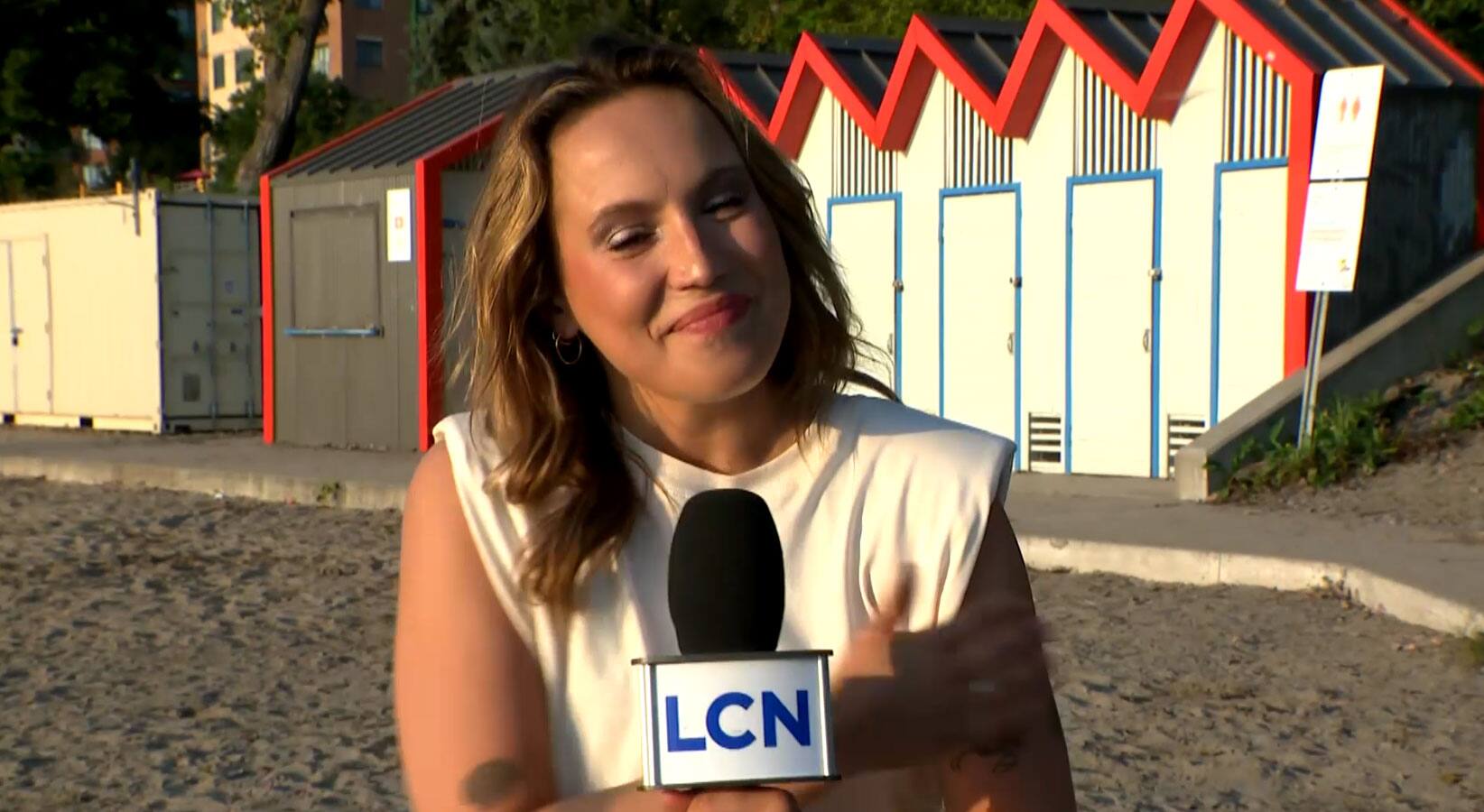 Géraldine Lamarche se fait piquer par une guêpe en direct 24 heures