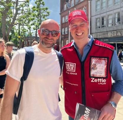 Le prince William se transforme en camelot