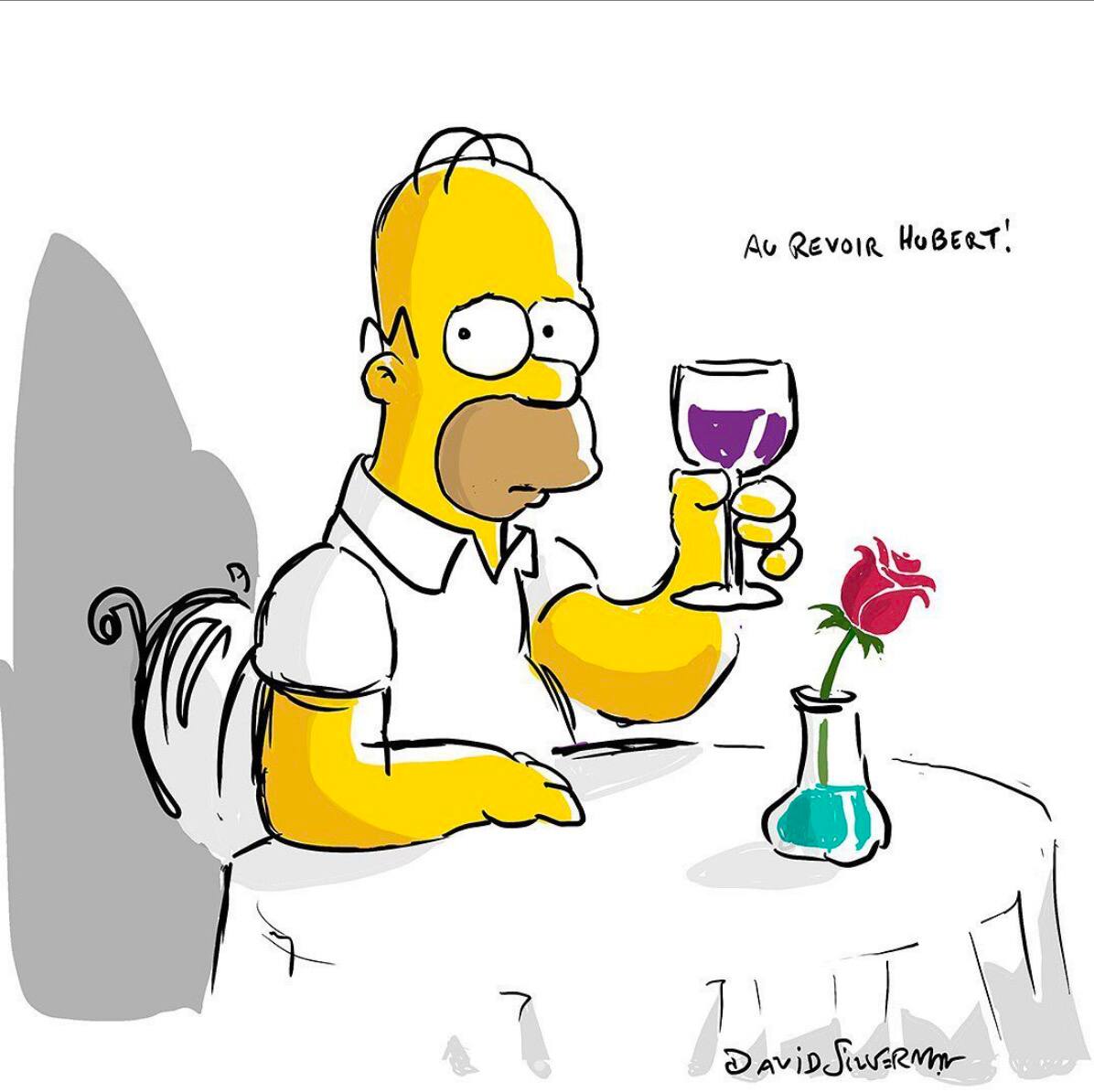 Les Simpson Rendent Hommage A Hubert Gagnon Le Sac De Chips