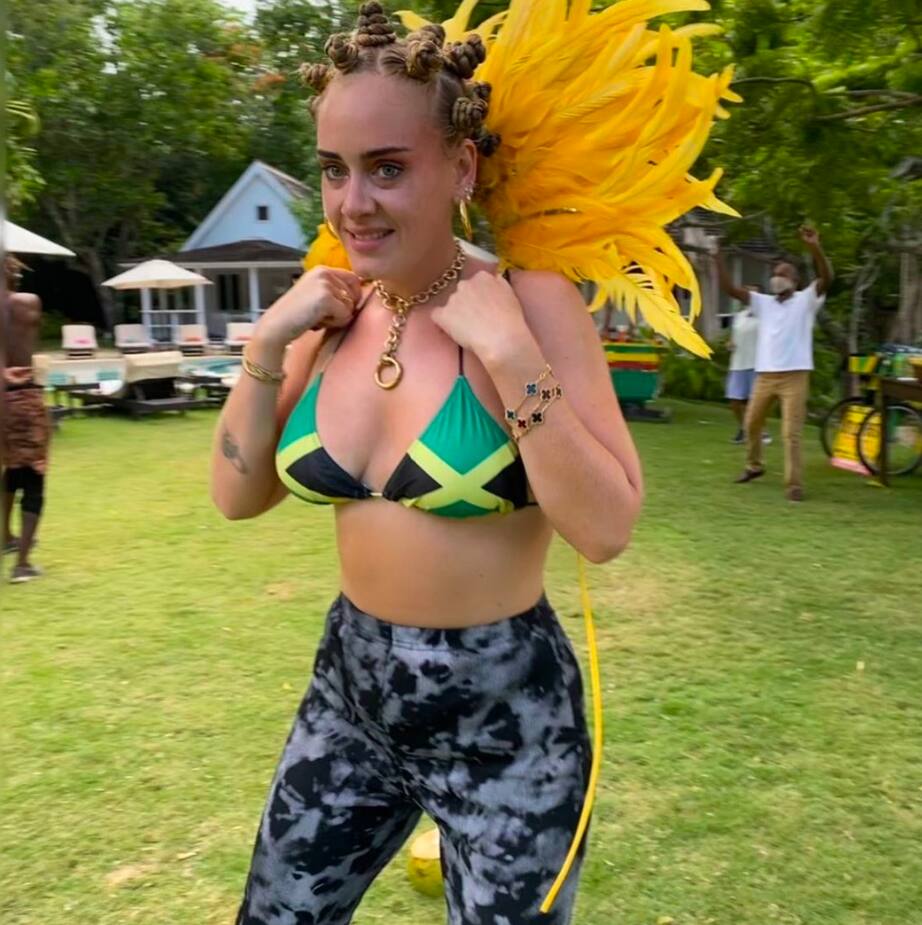 Image principale de l'article Adele publie une photo en bikini