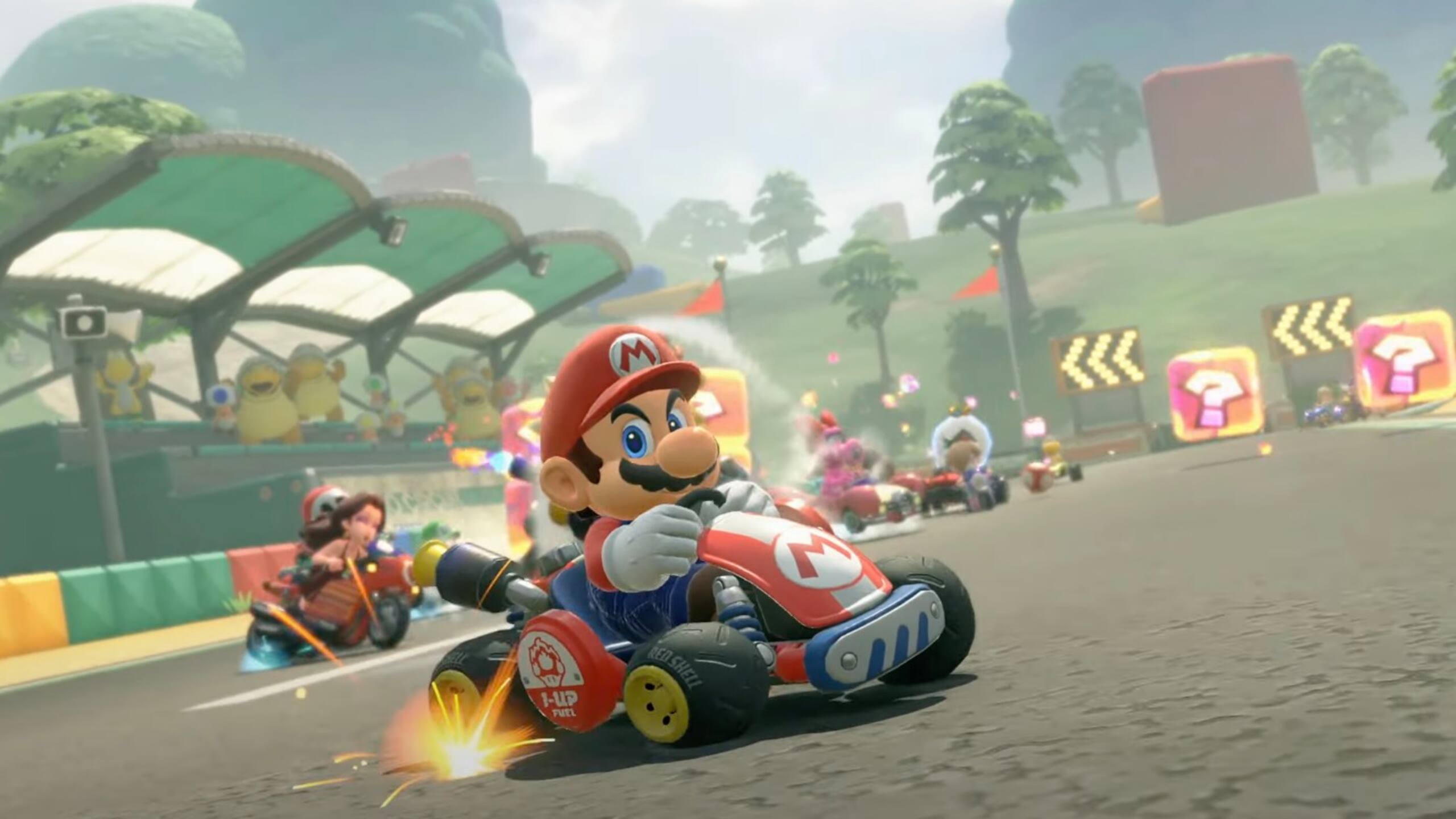 Nes Rainbow Roder Road Nintendo: Rainbow Road de retour dans Mario Kart World, mais pas comme ...