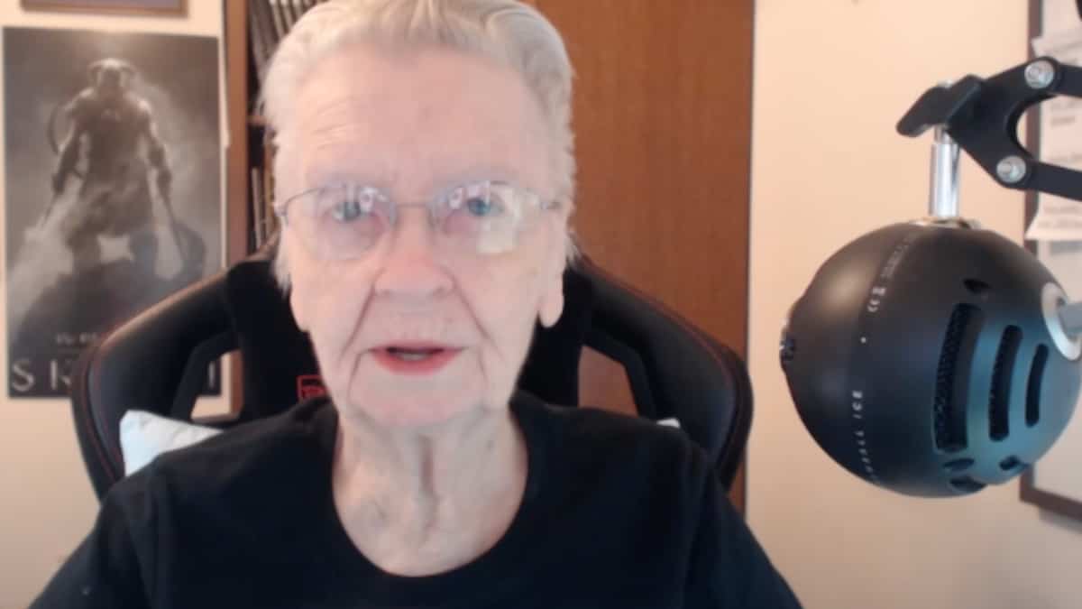 Skyrim Grandma est maintenant Oblivion Remastered Grandma