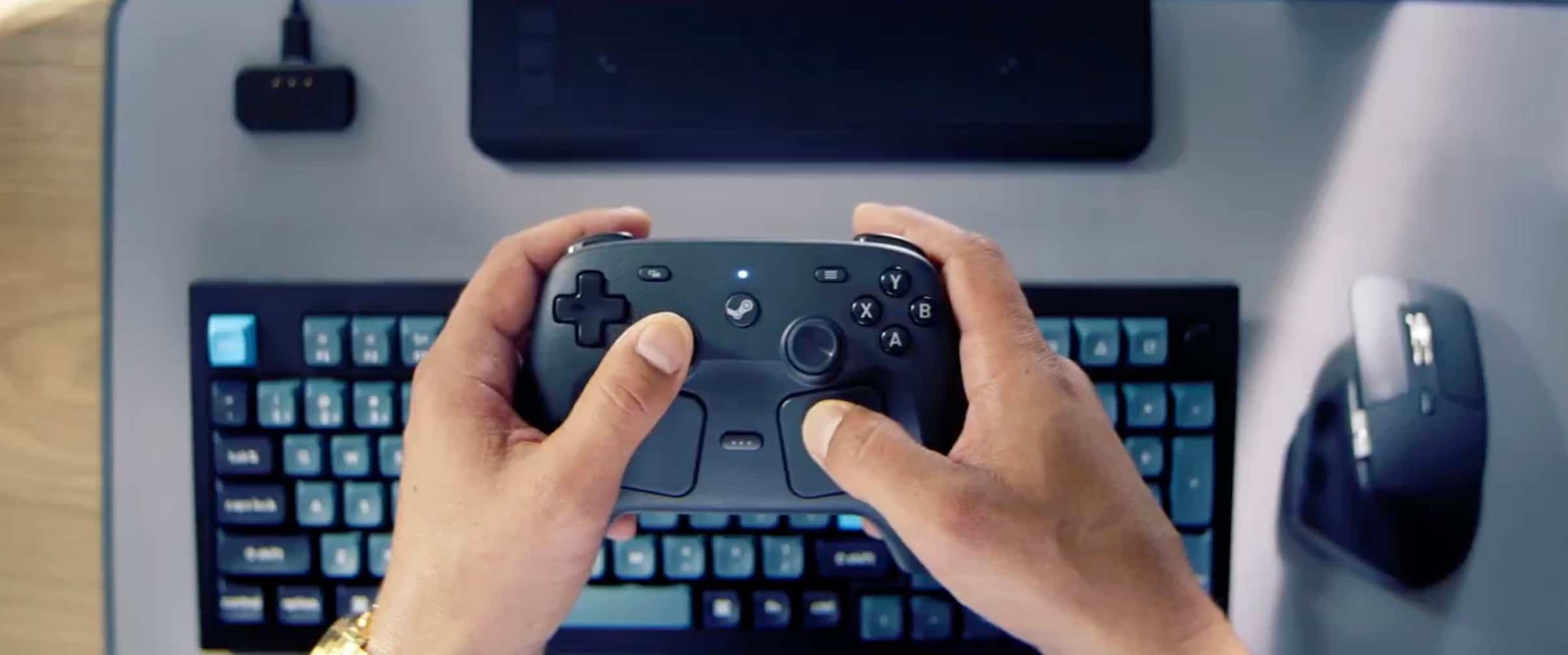 Image principale de l'article Lancement difficile pour la manette Steam