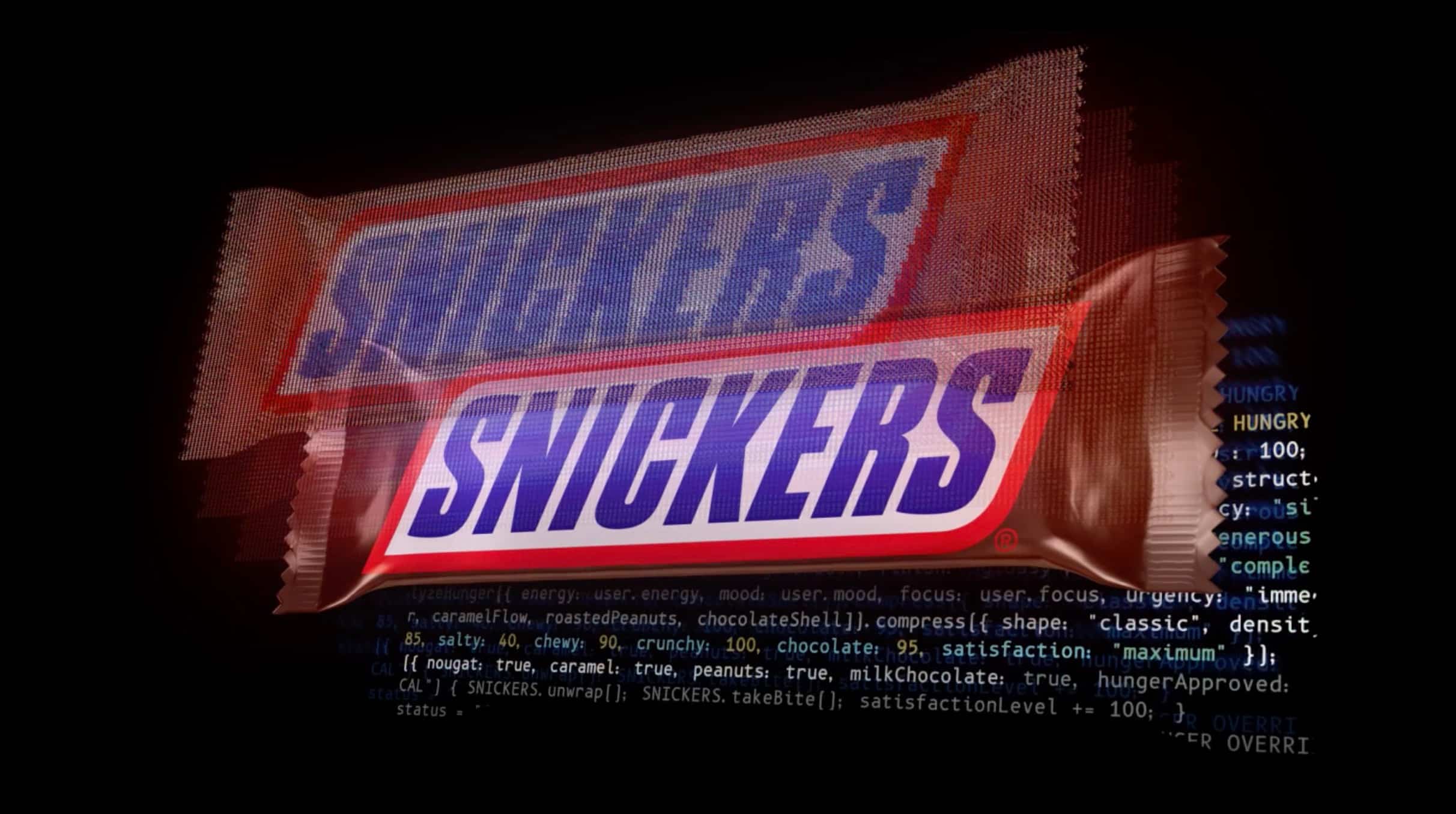 Image principale de l'article Snickers lance une barre de chocolat «numérique»