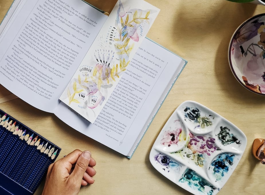Image principale de l'article Lysa Jordan : Création d'un signet à l'aquarelle