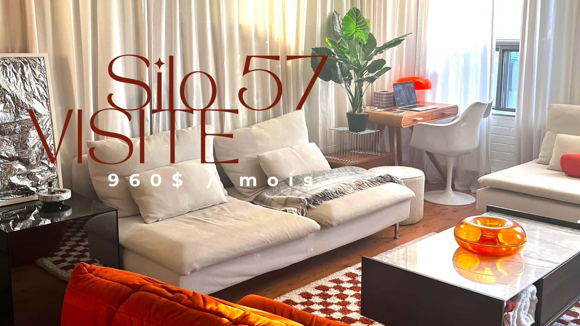 Un condo design à 960$ par mois à Québec 