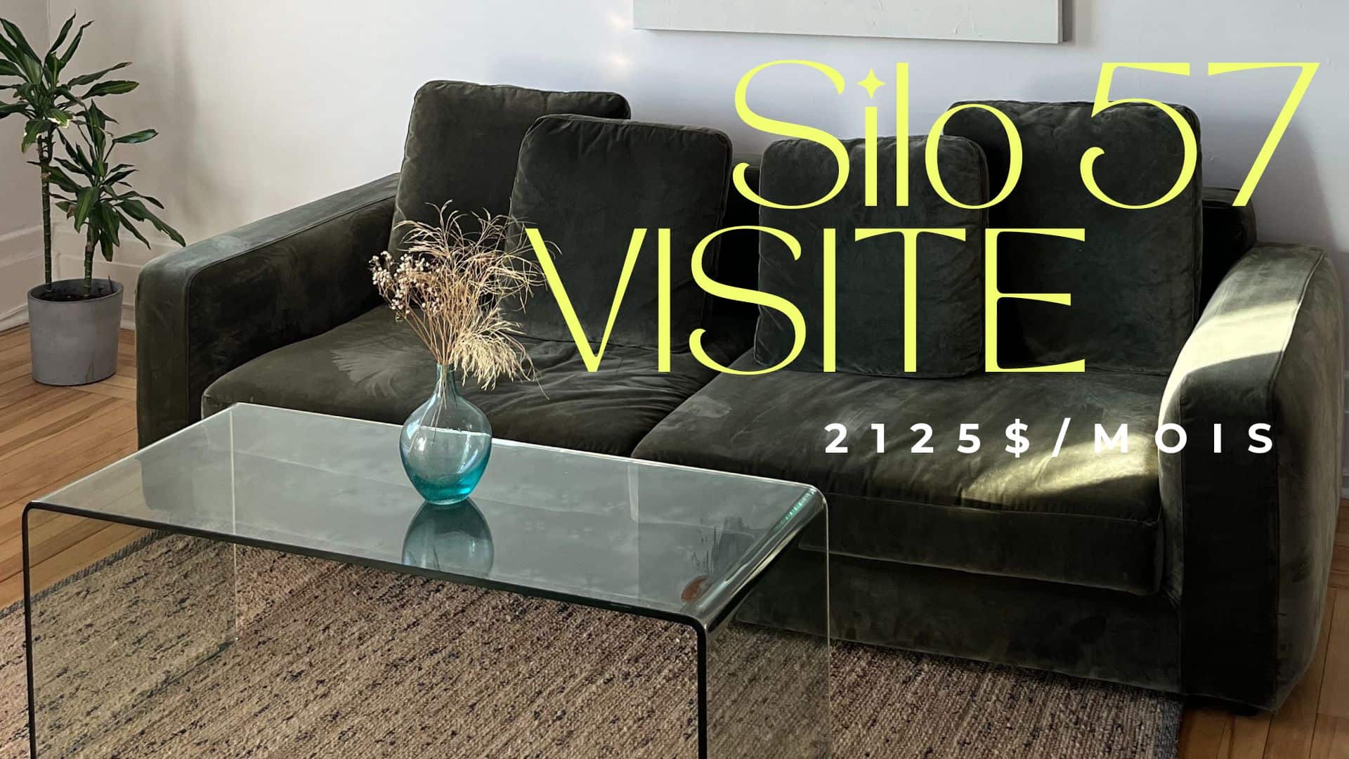 Un appartement à 2 125$ par mois dans HoMA