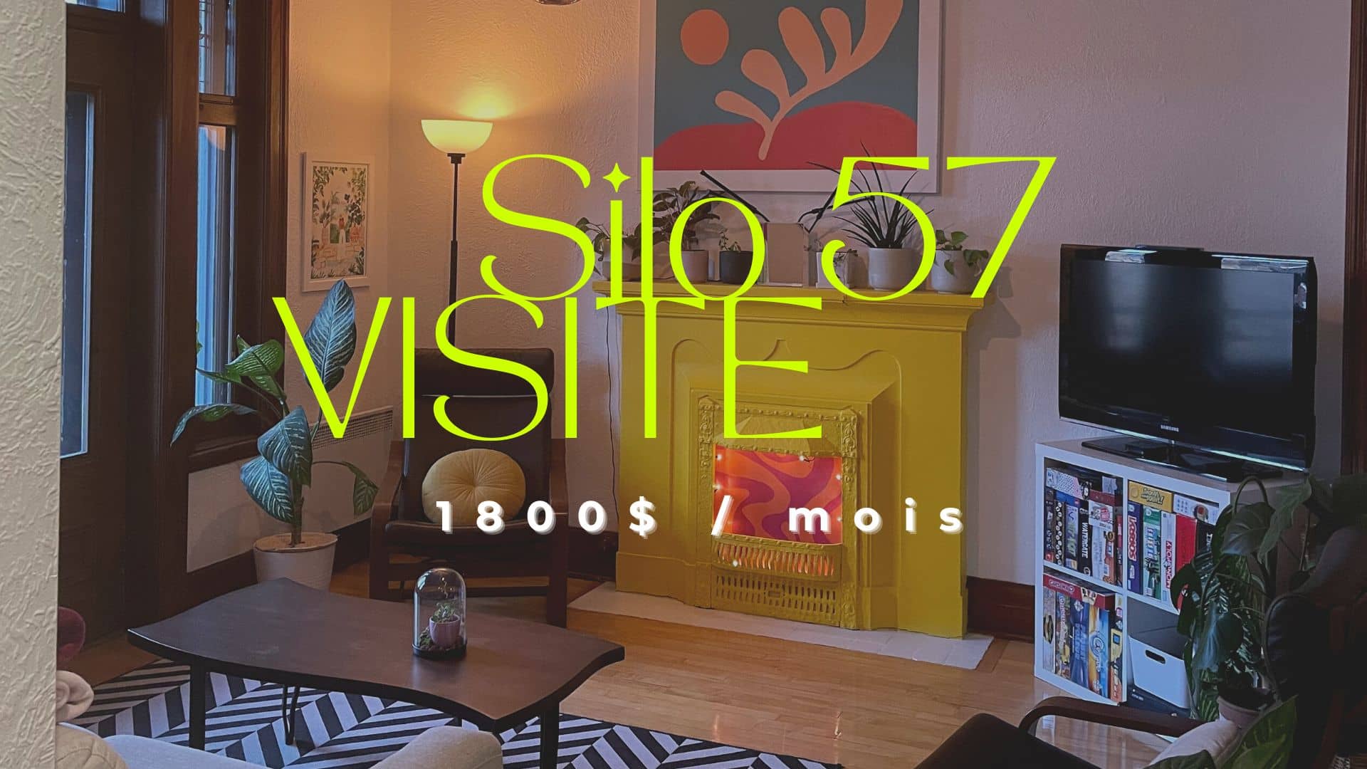 Un appartement à 1800$ par mois sur le Plateau