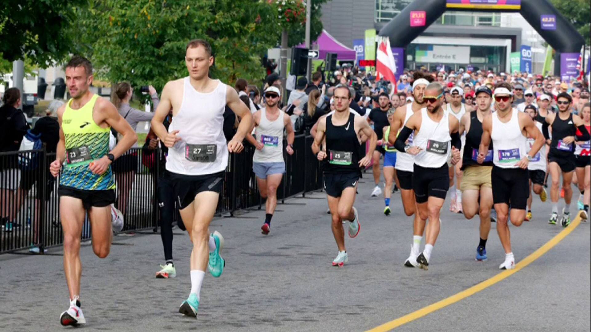 Simon Leblanc remporte le marathon de Québec