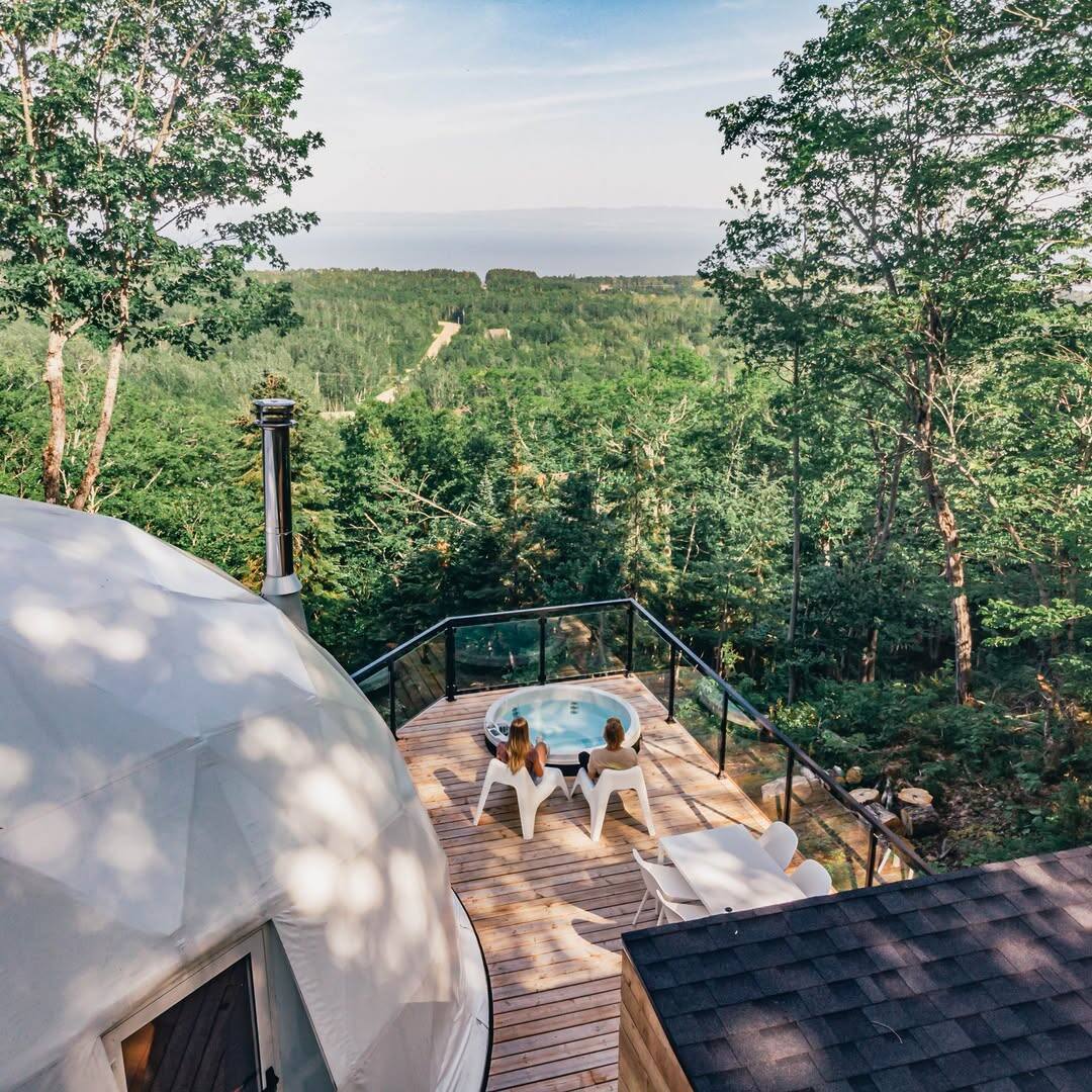 15 dômes de luxe à louer au Québec