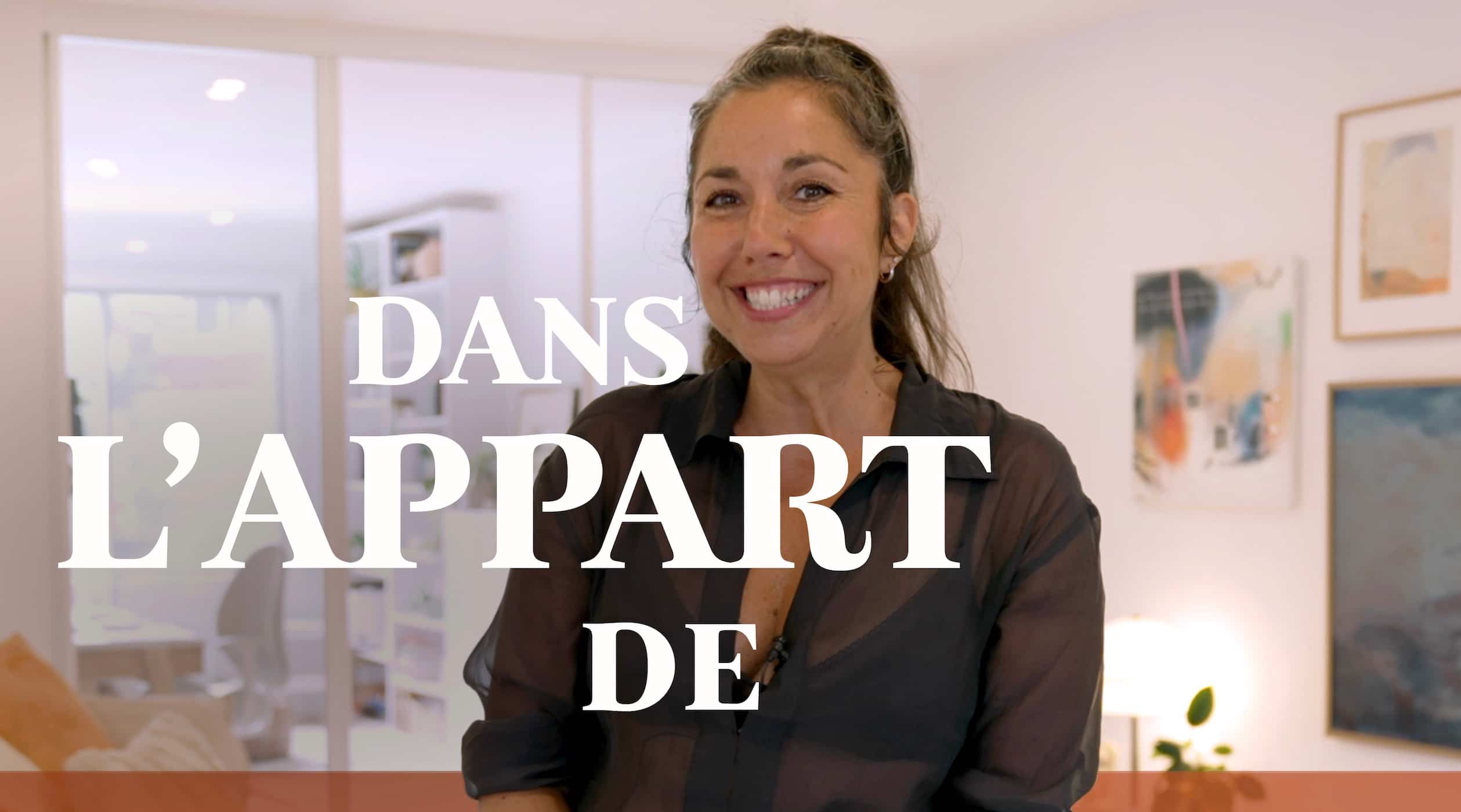 Dans l'appart de l'autrice Sophie Bienvenu 