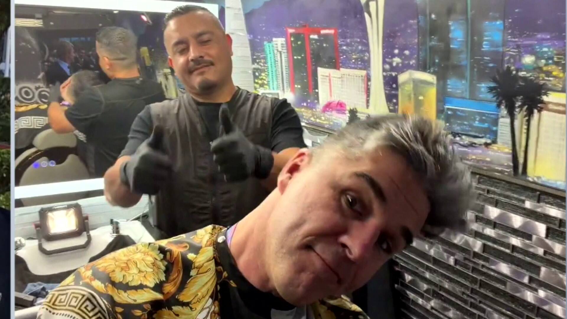 Mathieu raconte sa visite chez un barbier mobile