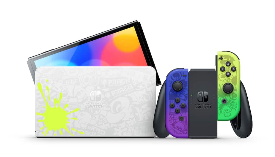 Image principale de l'article Voici la nouvelle Switch OLED de Splatoon 3